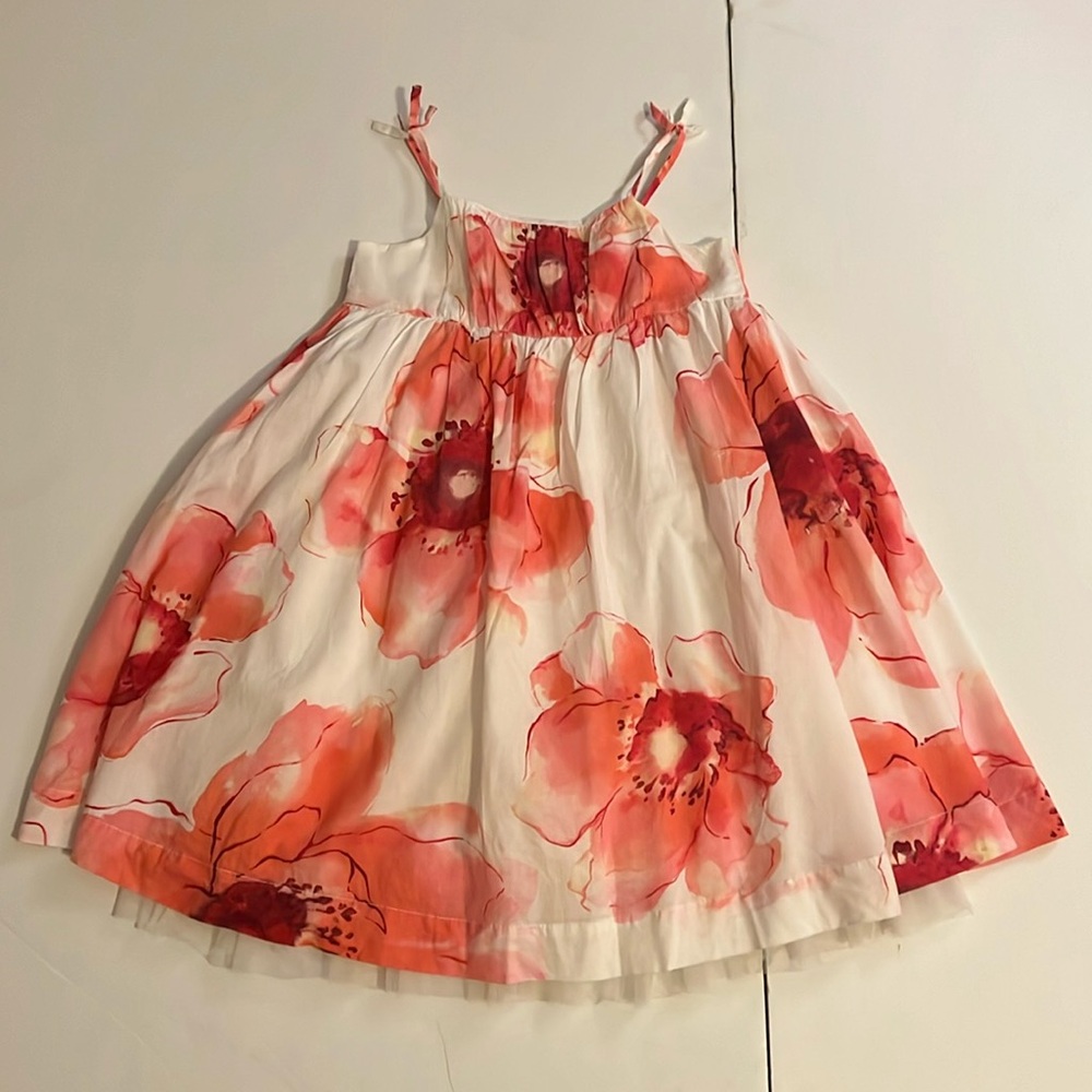 Gap sleeveless full floral Dress- size 3T